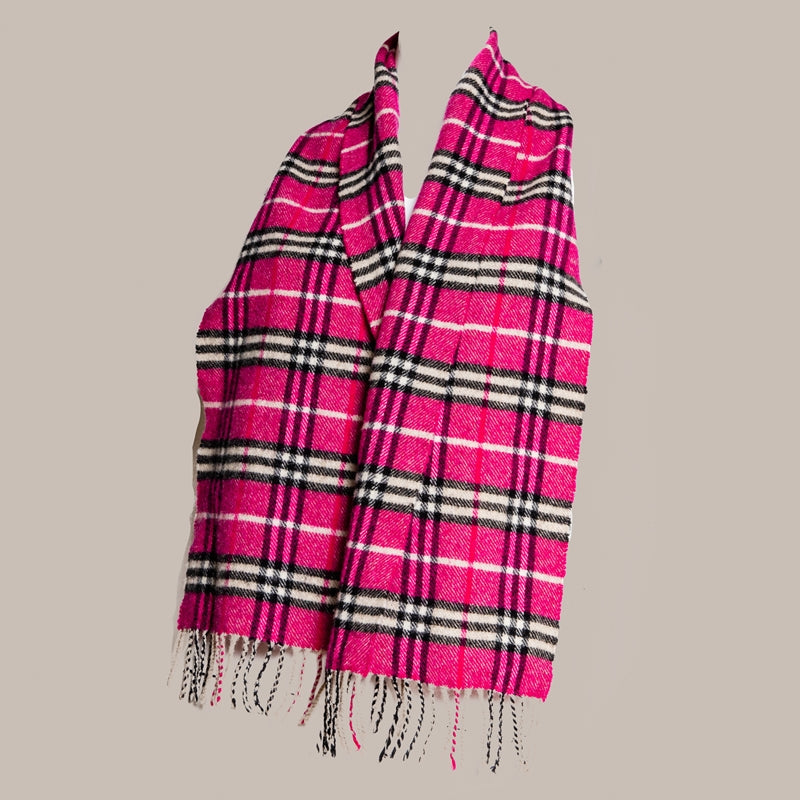 Cachecol burberry rosa sale