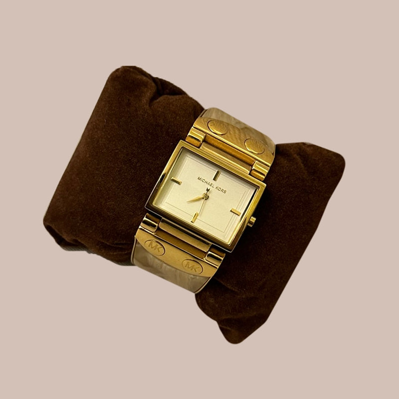 Relógio - Michael Kors, dourado e marfim