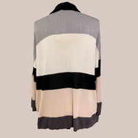 Cardigan - Pink Poa, listrado, P