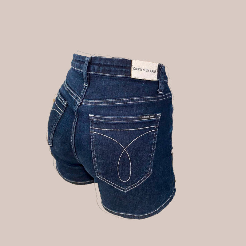 Shorts - Calvin Klein, jeans azul, 38