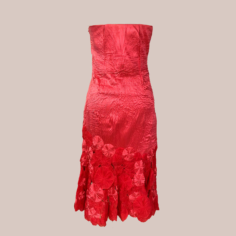 Vestido - Carlos Miele, coral, 42