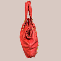 Bolsa - Balenciaga Motor Cycle, coral, G