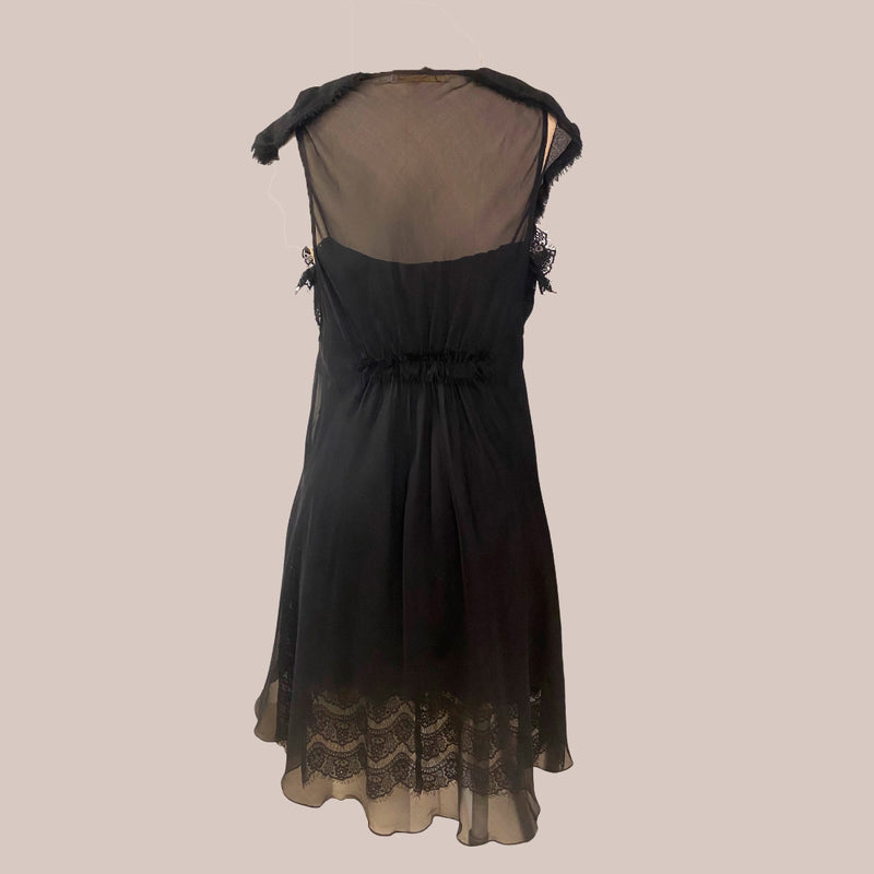 Vestido - Cris Barros, preto, 44