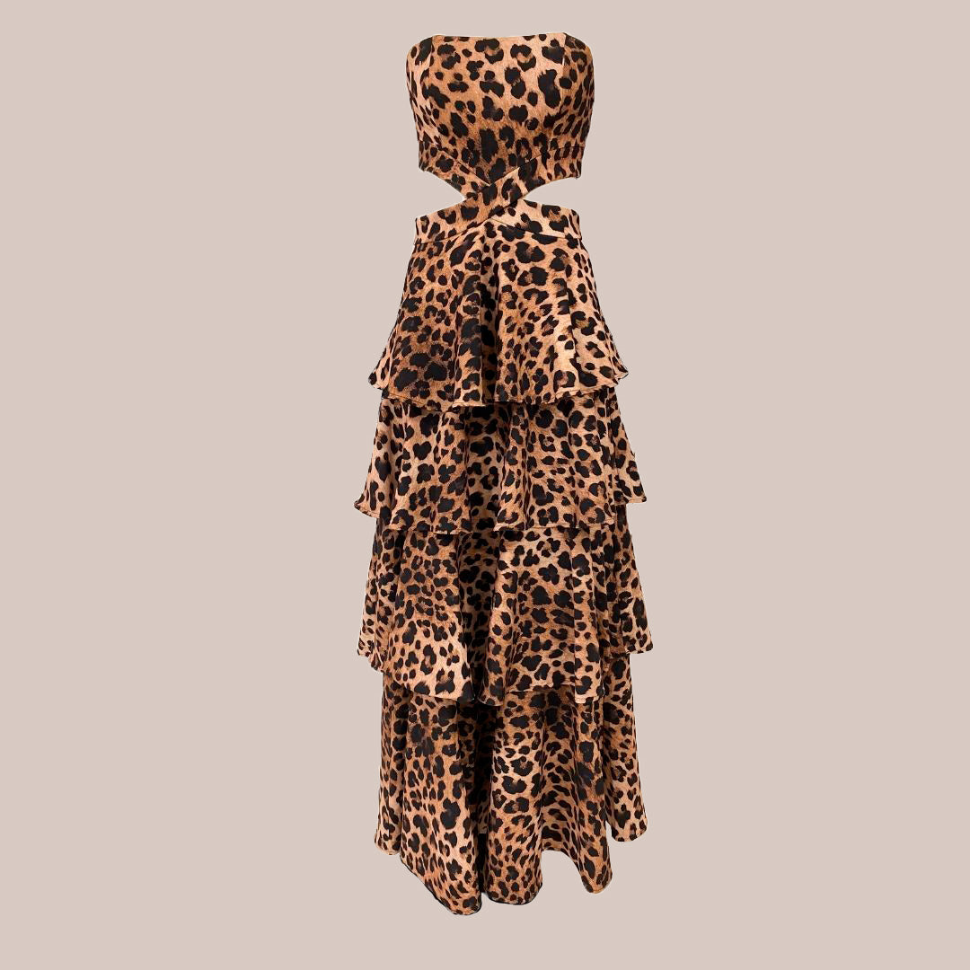 Vestido - Anne Fernandes, animal print, P