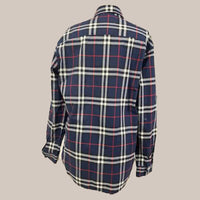 Camisa Masculina - Burberry, azul marinho, G