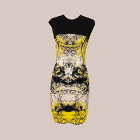 Vestido - Roberto Cavalli, estampada, 40