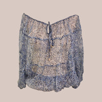 Blusa - Bobô, estampada, P