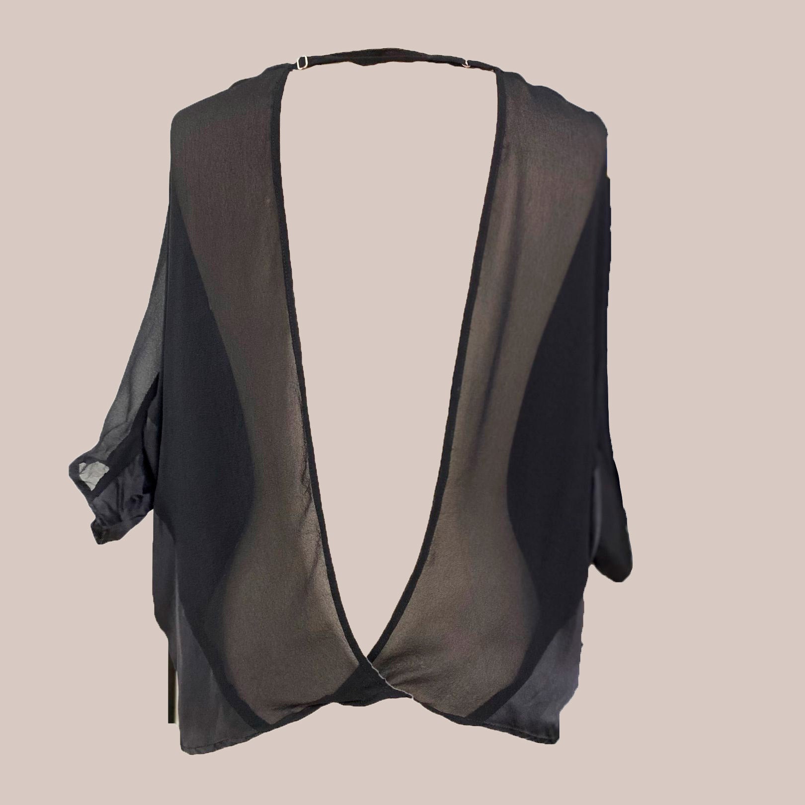 Blusa - Animale, preta, 38