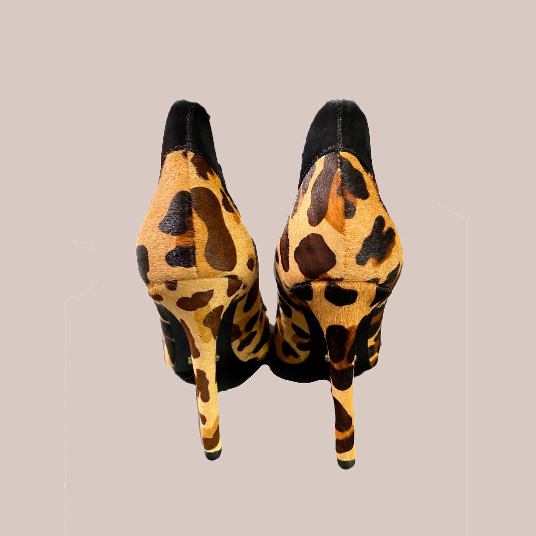 Scarpin - Schutz, Animal Print, 36