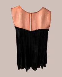 Blusa - Tallie NK, preto e rosa, 42