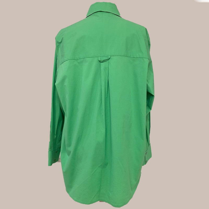 Camisa - NV, verde, M
