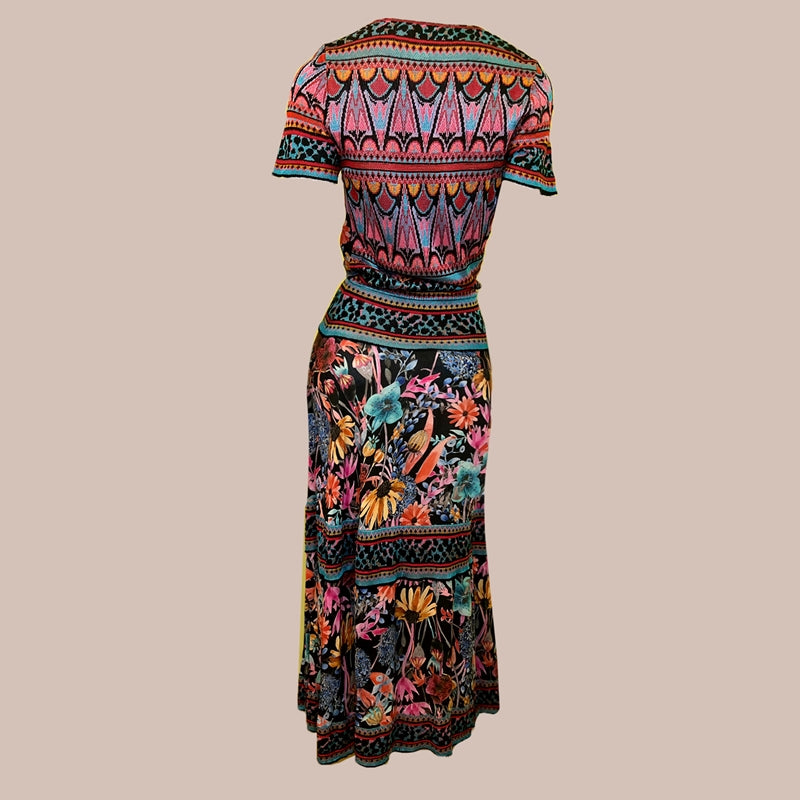 Vestido - Cecília Prado, multicolorida, P