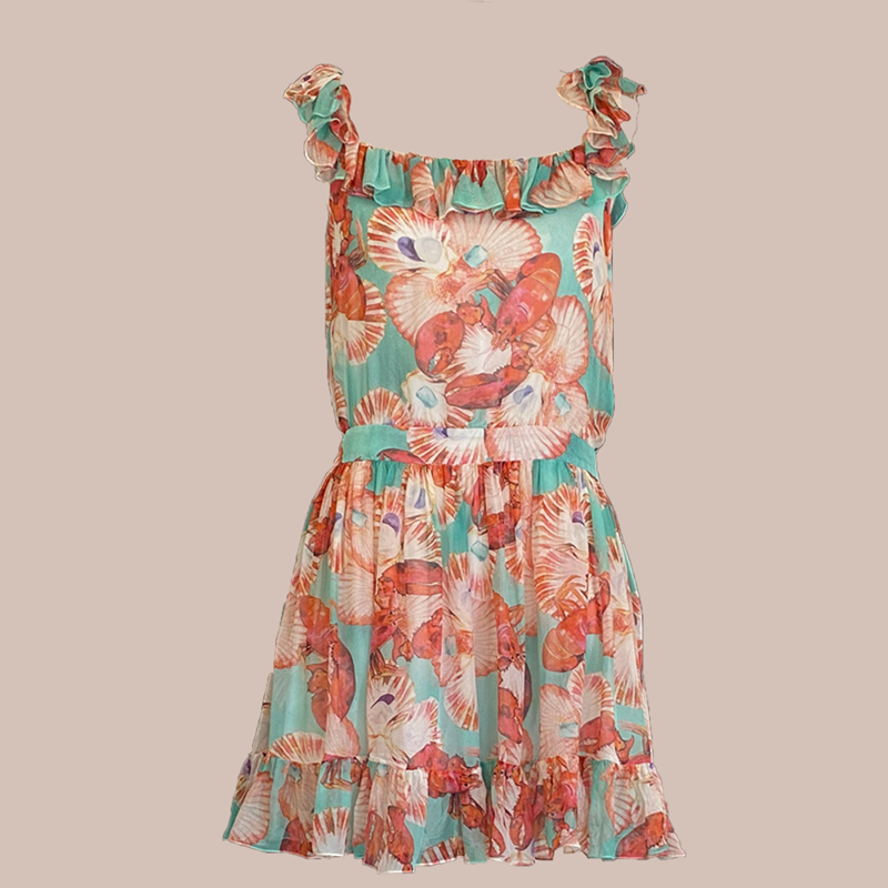 Vestido - Isolda, estampa exclusiva, 40