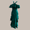 Vestido Longo Verde Esmeralda, tam 40, Iorane