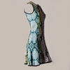 Vestido - Roberto Cavalli, em tricot animal print, 36