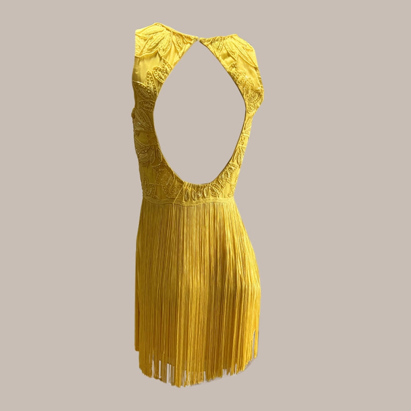 Vestido de Festa Curto Bo.bô, Amarelo Solar, Tamanho P