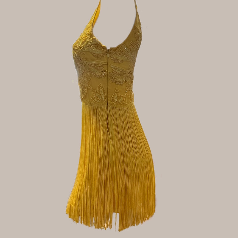 Vestido de Festa Curto Bo.bô, Amarelo Solar, Tamanho P