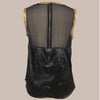 Blusa - Mixed, preto e dourado, M