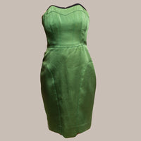Vestido Tomara que caia - Carina Duek, Verde, 38
