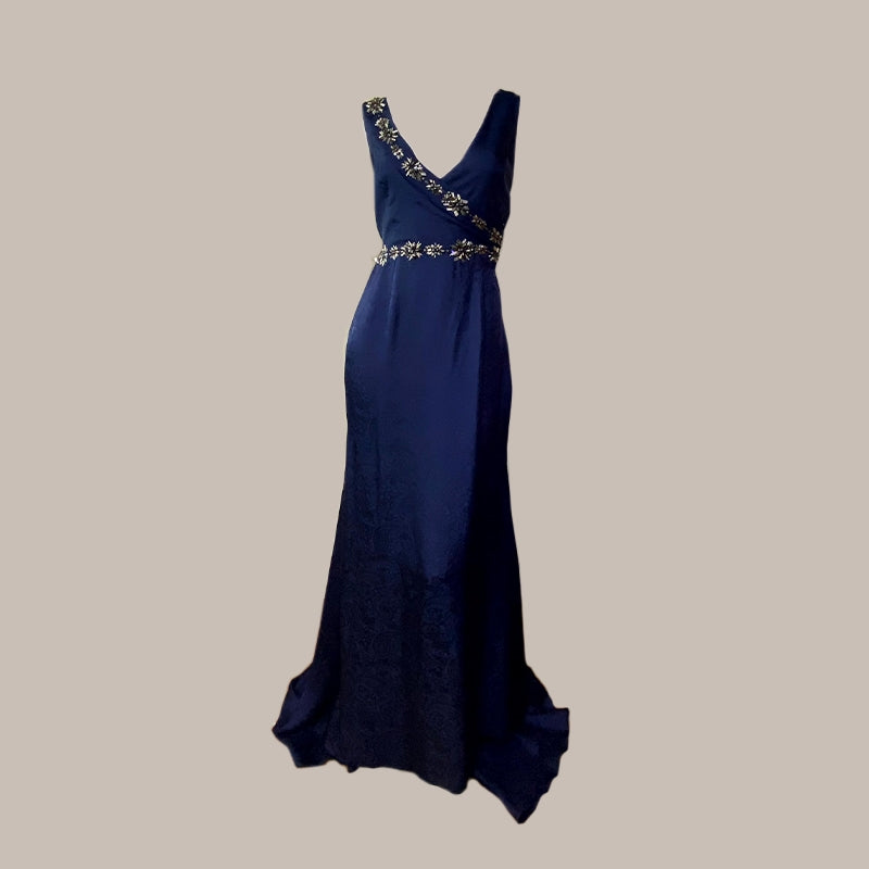Vestido de Festa - Fethie, azul, 42
