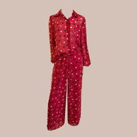 Conjunto Calça e Camisa - Iorane, estampada, 40