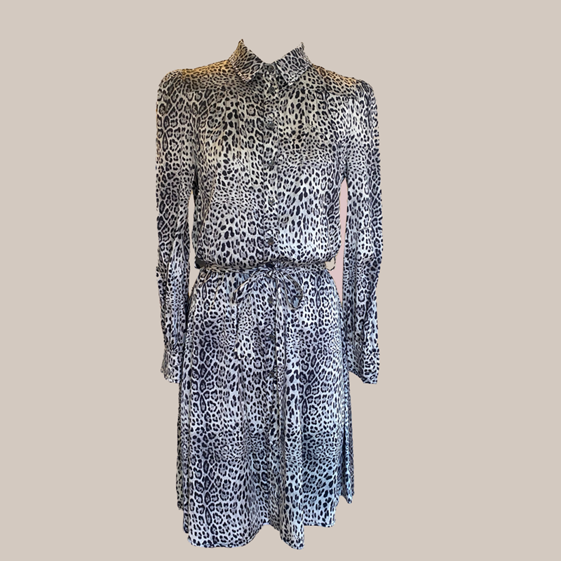 Vestido - Class Cavalli, animal print, 42