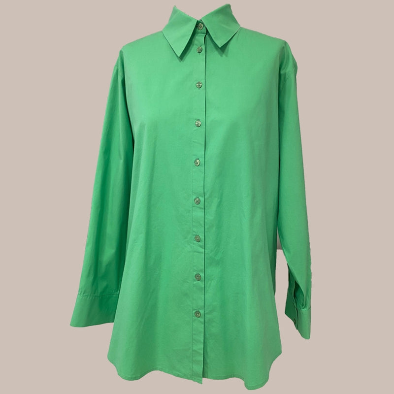 Camisa - NV, verde, M
